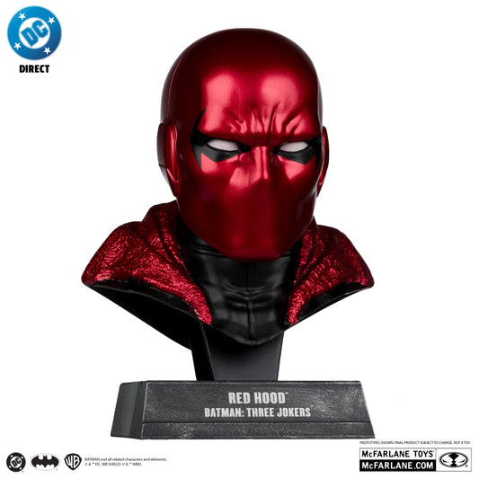 DC DIRECT BATMAN 1:3 COWL PROP REPLICA RED HOOD