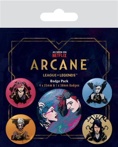 ARCANE CHARACTERS BADGE PACK