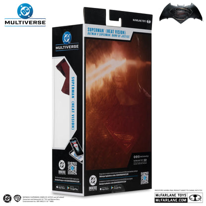 DC THEATRICAL 7INCH SUPERMAN HEAT VISION BVS 2016 ACTION FIGURE
