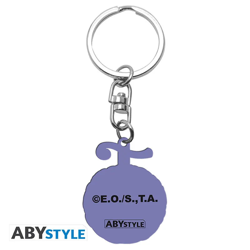 ONE PIECE GUM GUM DEVIL FRUIT PVC KEYCHAIN