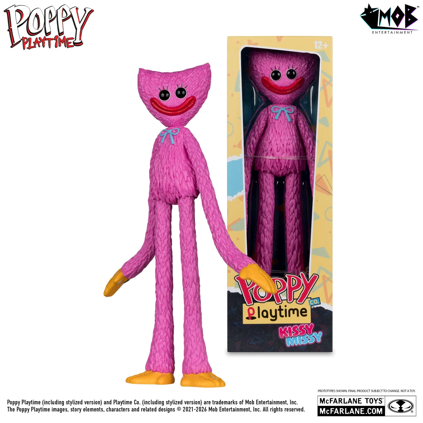POPPY PLAYTIME 12INCH COFFIN KISSY MISSY FIGURE