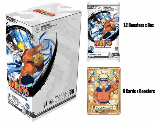 KAYOU - NARUTO - HEAVEN SCROLL - SMRITI COLLECTIBLE CARDS BOOSTER BOX (12)