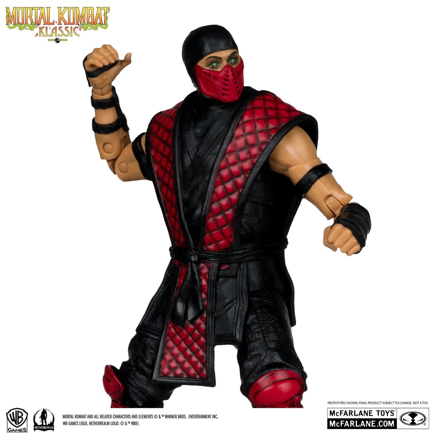 MORTAL KOMBAT KLASSICS  7INCH  WAVE 4 ERMAC ACTION FIGURE