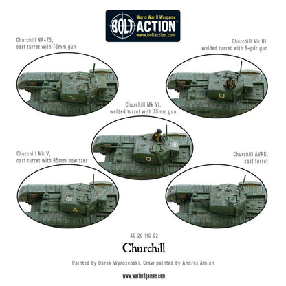 BOLT ACTION CHURCHILL INFANTRY TANK