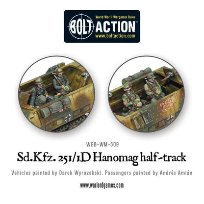 BOLT ACTION SD KFZ 251/1 AUSF D HANOMAG