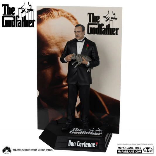 MOVIE MANIACS DON CORLEONE THE GODFATHER 6INCH POSED FIGURE