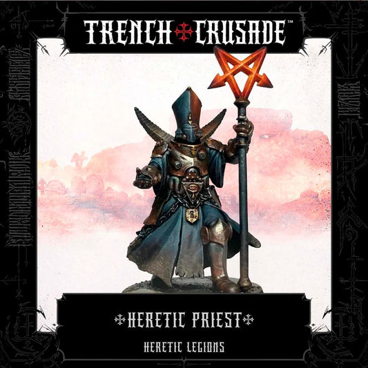 TRENCH CRUSADE HERETIC PRIEST POLEARM/STAFF, KNIFE