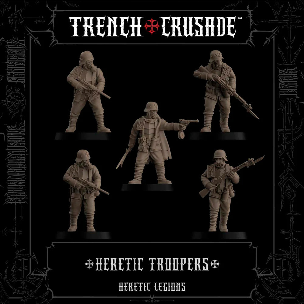 TRENCH CRUSADE HERETIC TROOPERS MULTIPART