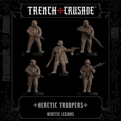 TRENCH CRUSADE HERETIC TROOPERS MULTIPART