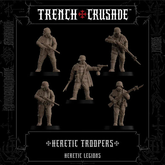 TRENCH CRUSADE HERETIC TROOPERS MULTIPART