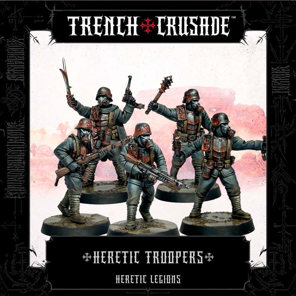 TRENCH CRUSADE HERETIC TROOPERS MULTIPART