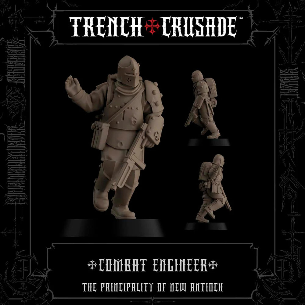 TRENCH CRUSADE COMBAT ENGINEER SATCHEL CHARGE, SMG