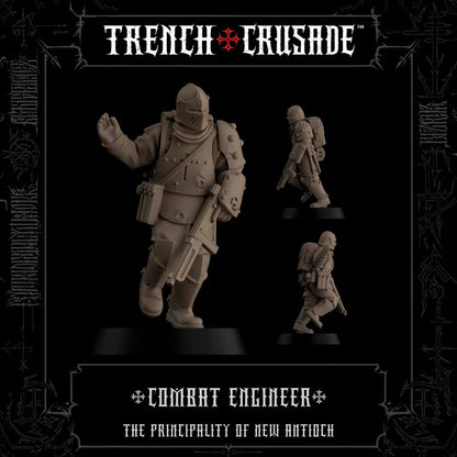 TRENCH CRUSADE COMBAT ENGINEER SATCHEL CHARGE, SMG