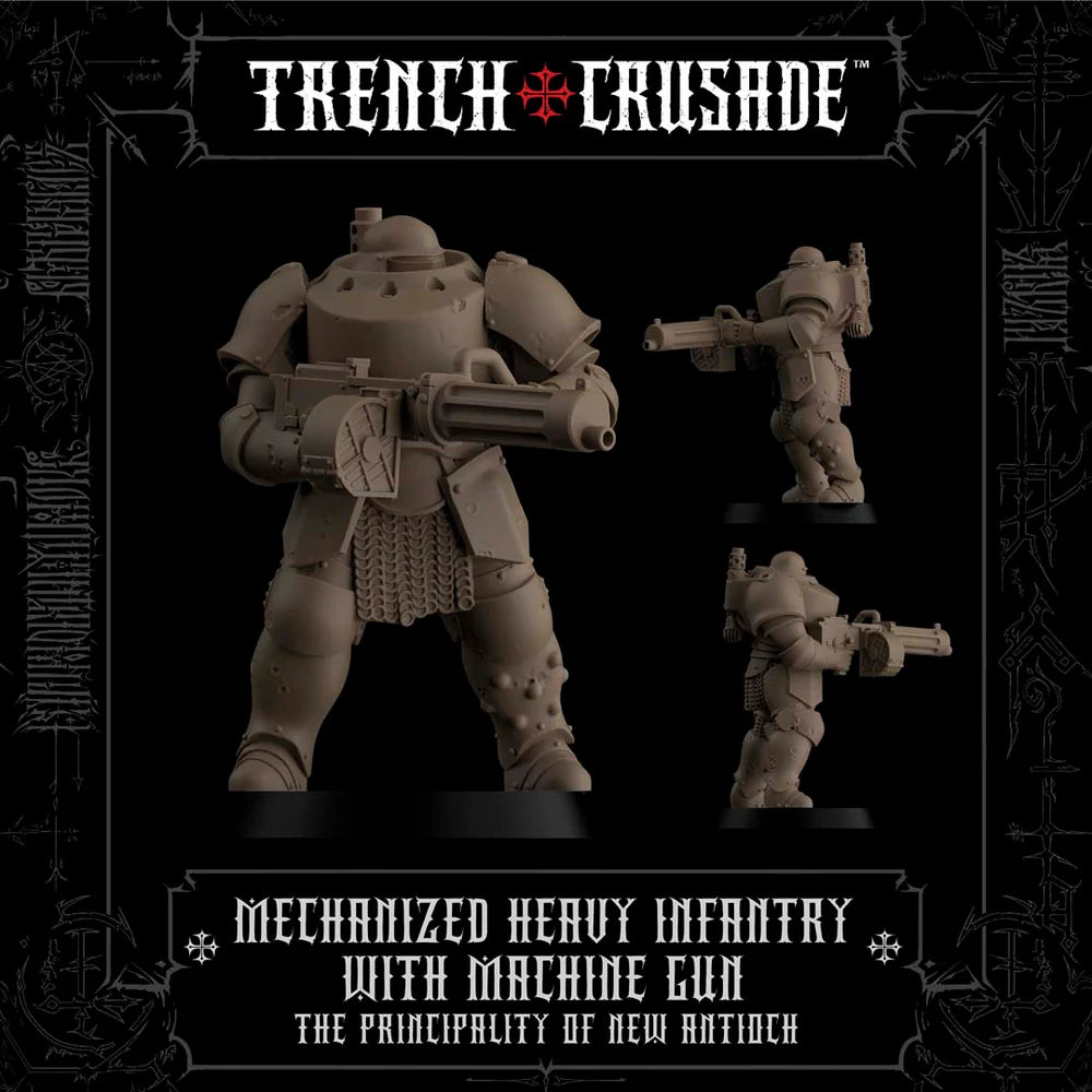 TRENCH CRUSADE HEAVY MECHANISED INFANTRY MG