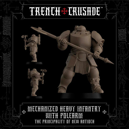 TRENCH CRUSADE HEAVY MECHANISED INFANTRY POLEARM