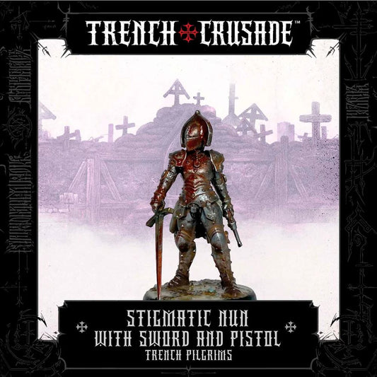 TRENCH CRUSADE STIGMATIC NUN SWORD, PISTOL
