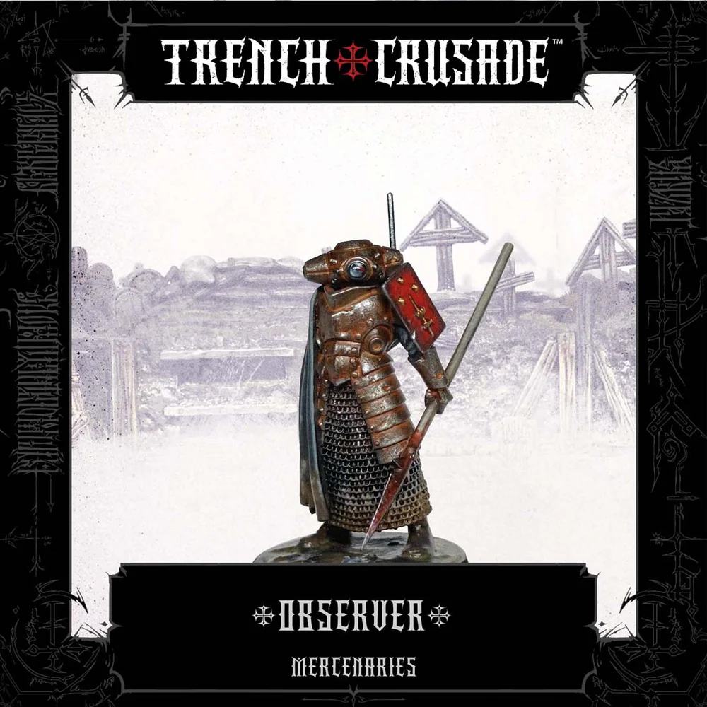 TRENCH CRUSADE OBSERVER TRENCH HALBERD
