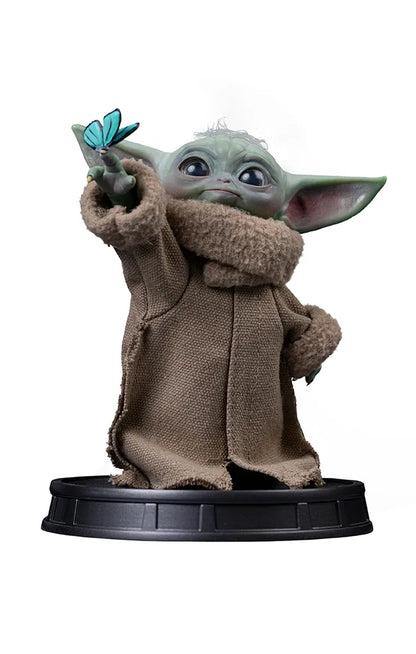 MANDALORIAN & GROGU MOVIE GROGU BUTTERFLY WONDER 1/4 LEGACY STATUE