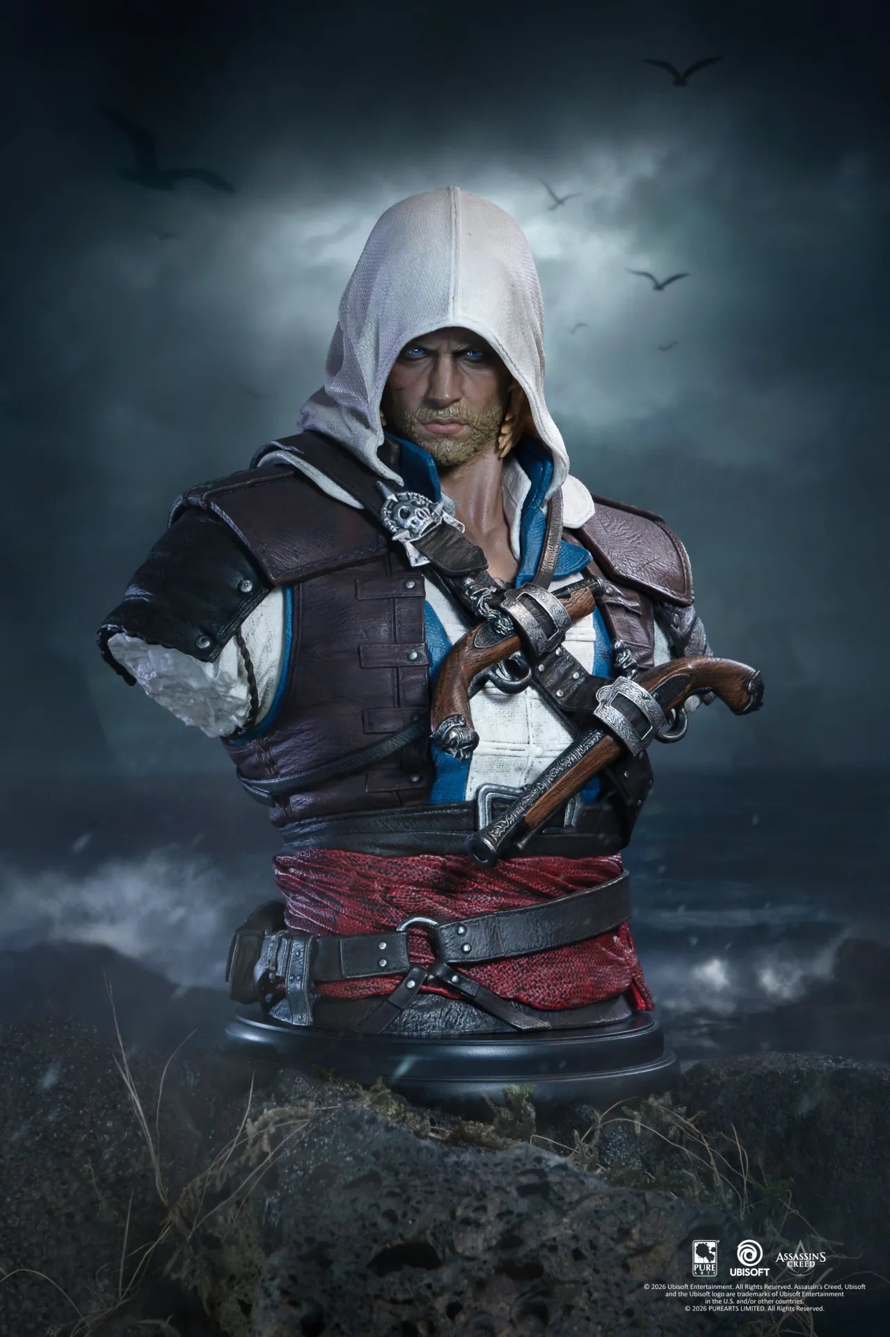 ASSASSIN’S CREED BLACK FLAG RESYNCED EDWARD KENWAY 1/4 SCALE BUST