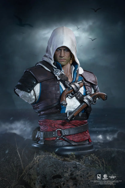 ASSASSIN’S CREED BLACK FLAG RESYNCED EDWARD KENWAY 1/4 SCALE BUST