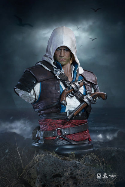 ASSASSIN’S CREED BLACK FLAG RESYNCED EDWARD KENWAY 1/4 SCALE BUST