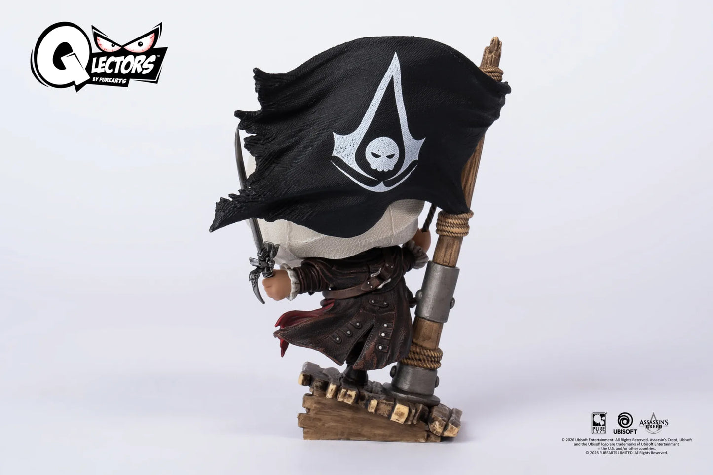 ASSASSIN’S CREED BLACK FLAG RESYNCED EDWARD KENWAY QLECTORS FIGURE