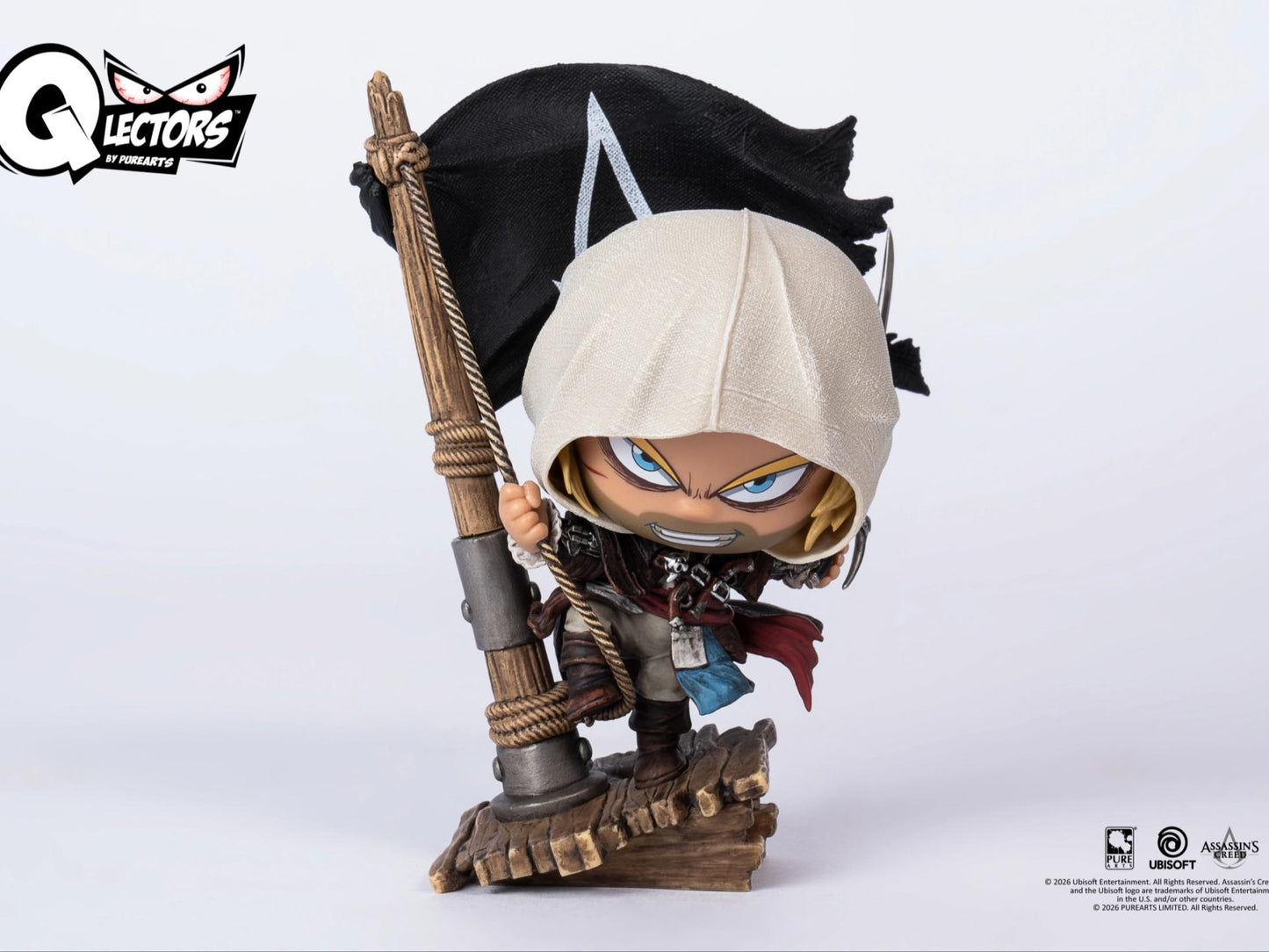 ASSASSIN’S CREED BLACK FLAG RESYNCED EDWARD KENWAY QLECTORS FIGURE