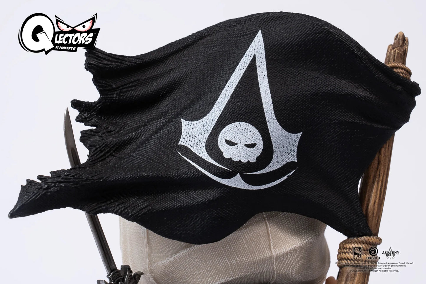 ASSASSIN’S CREED BLACK FLAG RESYNCED EDWARD KENWAY QLECTORS FIGURE