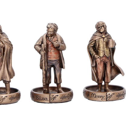 THE LORD OF THE RINGS THE HOBBITS OF THE SHIRE FIGURINE