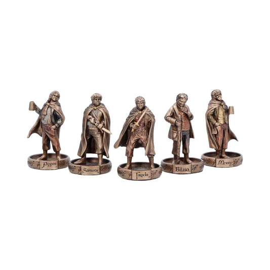 THE LORD OF THE RINGS THE HOBBITS OF THE SHIRE FIGURINE