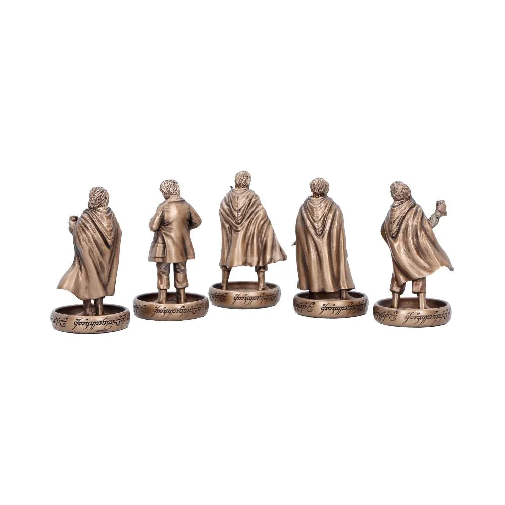 THE LORD OF THE RINGS THE HOBBITS OF THE SHIRE FIGURINE