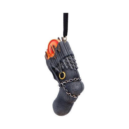 THE LORD OF THE RINGS SAURON STOCKING HANGING ORNAMENT