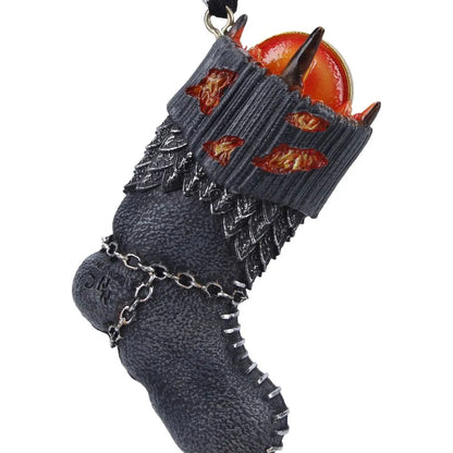 THE LORD OF THE RINGS SAURON STOCKING HANGING ORNAMENT