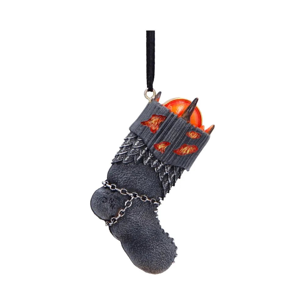 THE LORD OF THE RINGS SAURON STOCKING HANGING ORNAMENT