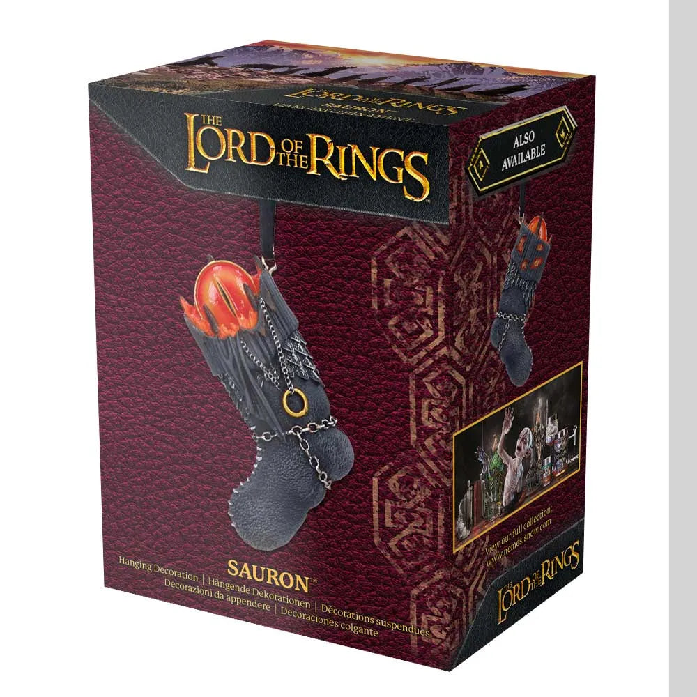 THE LORD OF THE RINGS SAURON STOCKING HANGING ORNAMENT