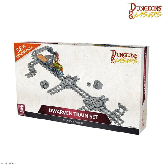 DUNGEONS & LASERS DWARVEN TRAIN SET