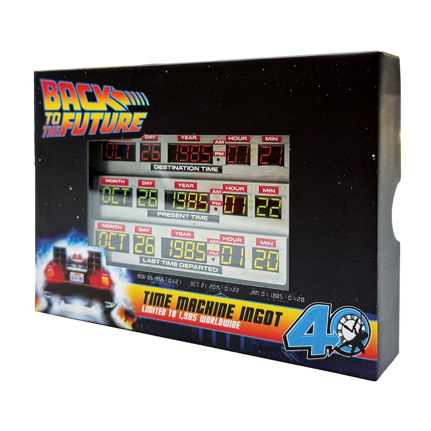 BACK TO THE FUTURE TIME CIRCUIT LIMTED EDITION METAL INGOT