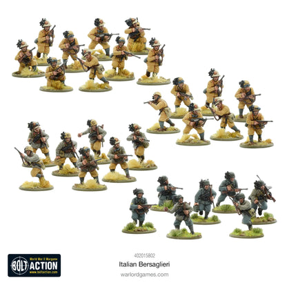 BOLT ACTION ITALIAN BERSAGLIERI BOXED SET