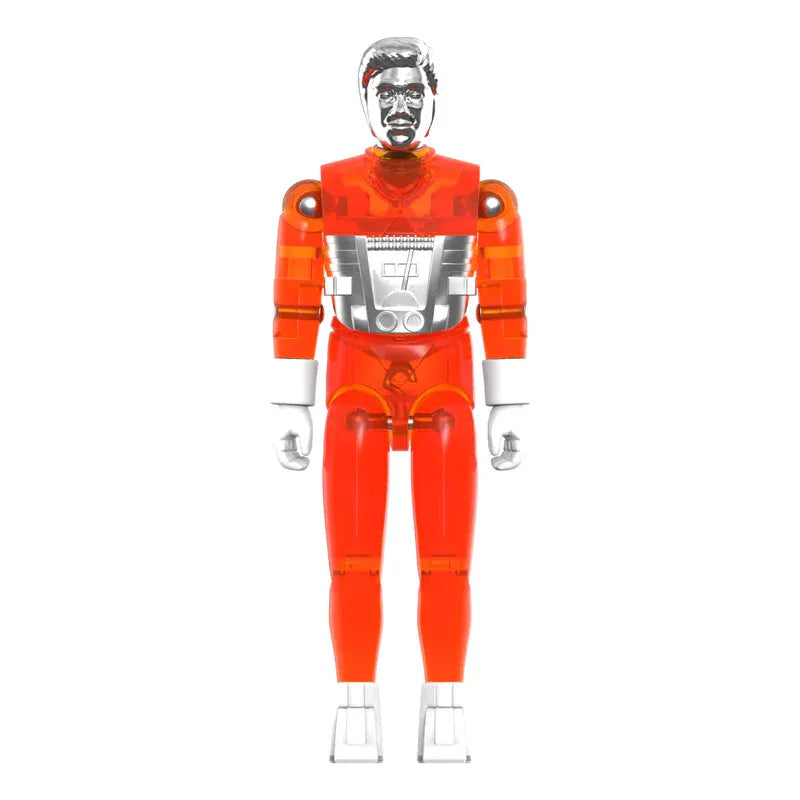 MICRONAUTS WAVE 04 TIME TRAVELER ORANGE TRANSLUCENT REACTION+ FIGURE