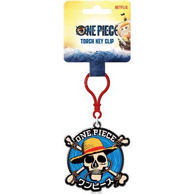 ONE PIECE STRAW HAT CREW ICON TORCH KEYCLIP