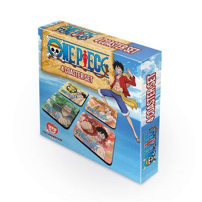 ONE PIECE CHARACTERS COASTER SET