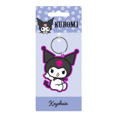 KUROMI ROCKING PVC KEYCHAIN