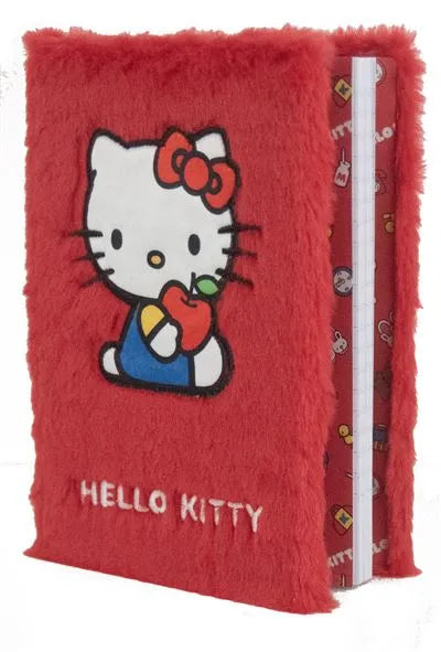 SANRIO HELLO KITTY PLUSH NOTEBOOK