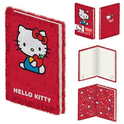 SANRIO HELLO KITTY PLUSH NOTEBOOK