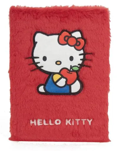 SANRIO HELLO KITTY PLUSH NOTEBOOK