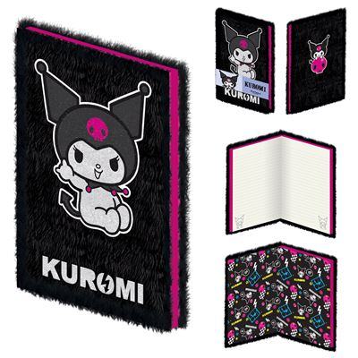 SANRIO KUROMI ROCK OUT PLUSH NOTEBOOK