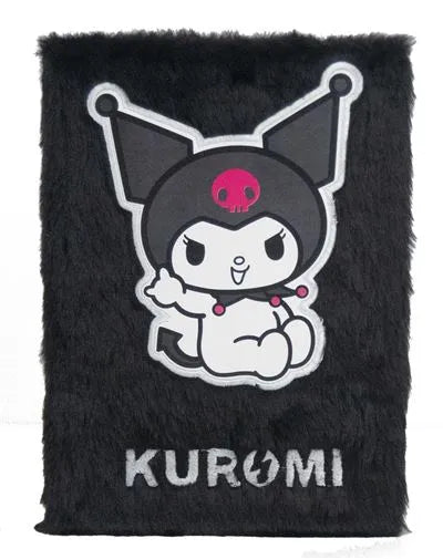 SANRIO KUROMI ROCK OUT PLUSH NOTEBOOK