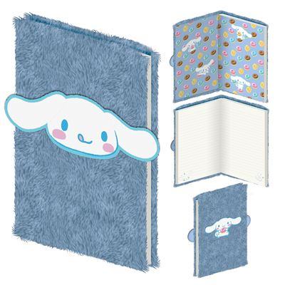 SANRIO CINNAMOROLL TASTY TREAT PLUSH NOTEBOOK