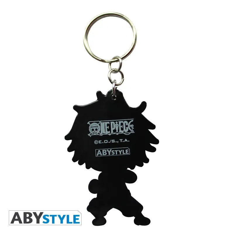 ONE PIECE PORTGAS D ACE PVC KEYCHAIN