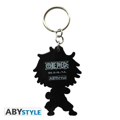 ONE PIECE PORTGAS D ACE PVC KEYCHAIN